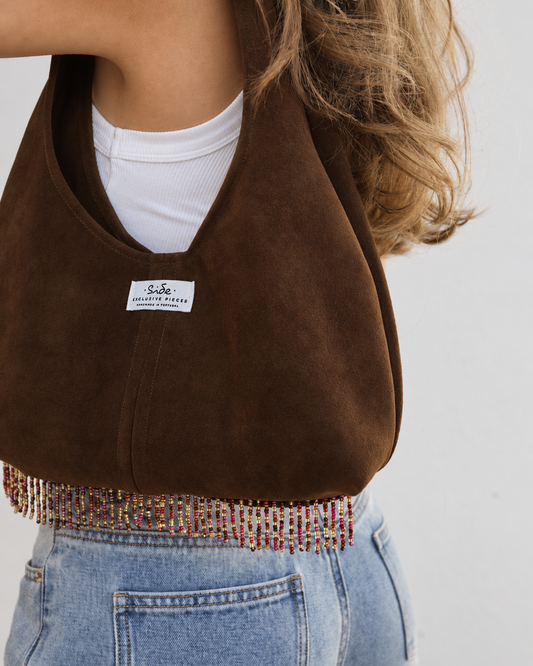 Side Beaded Bag