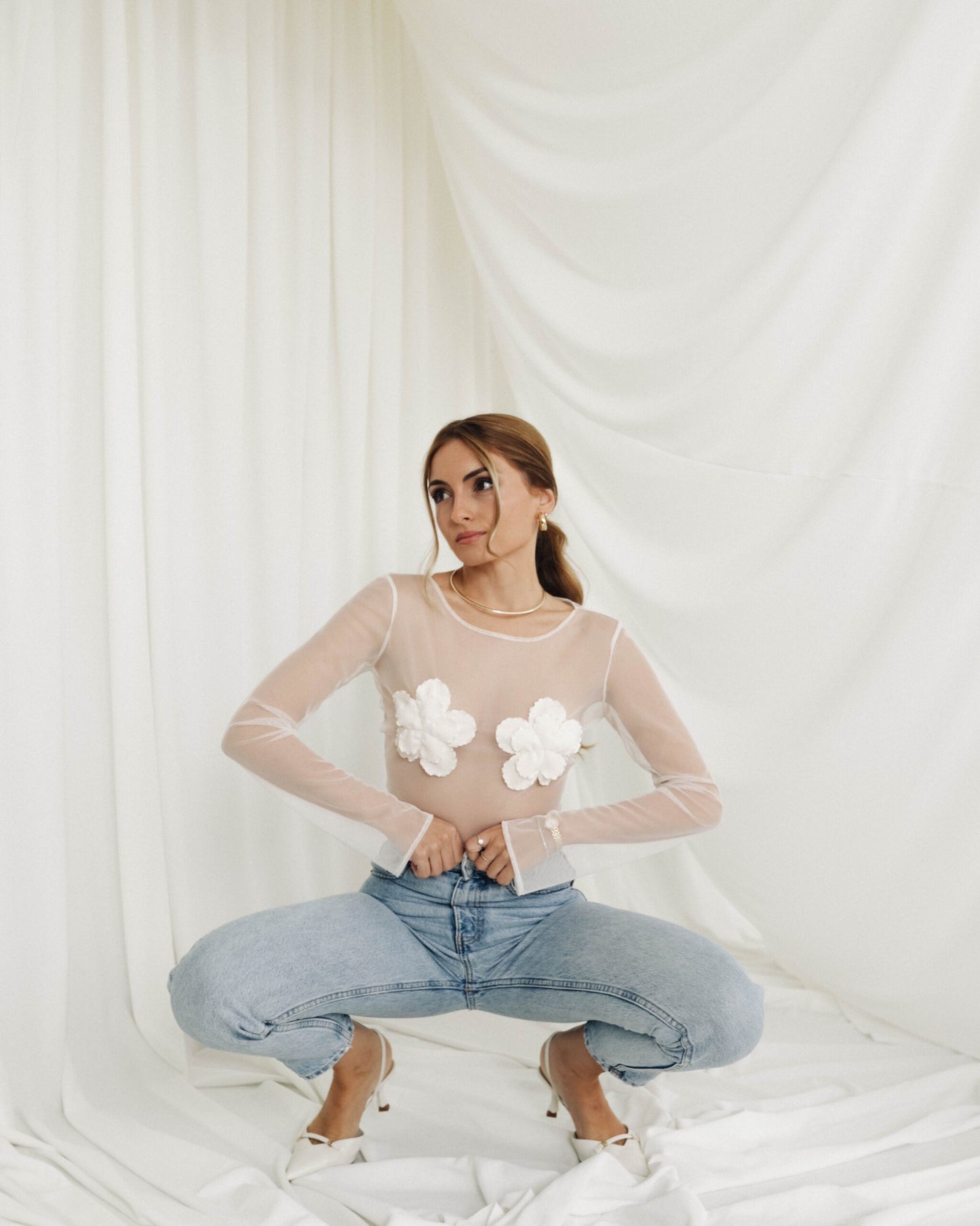 Plumeria Top