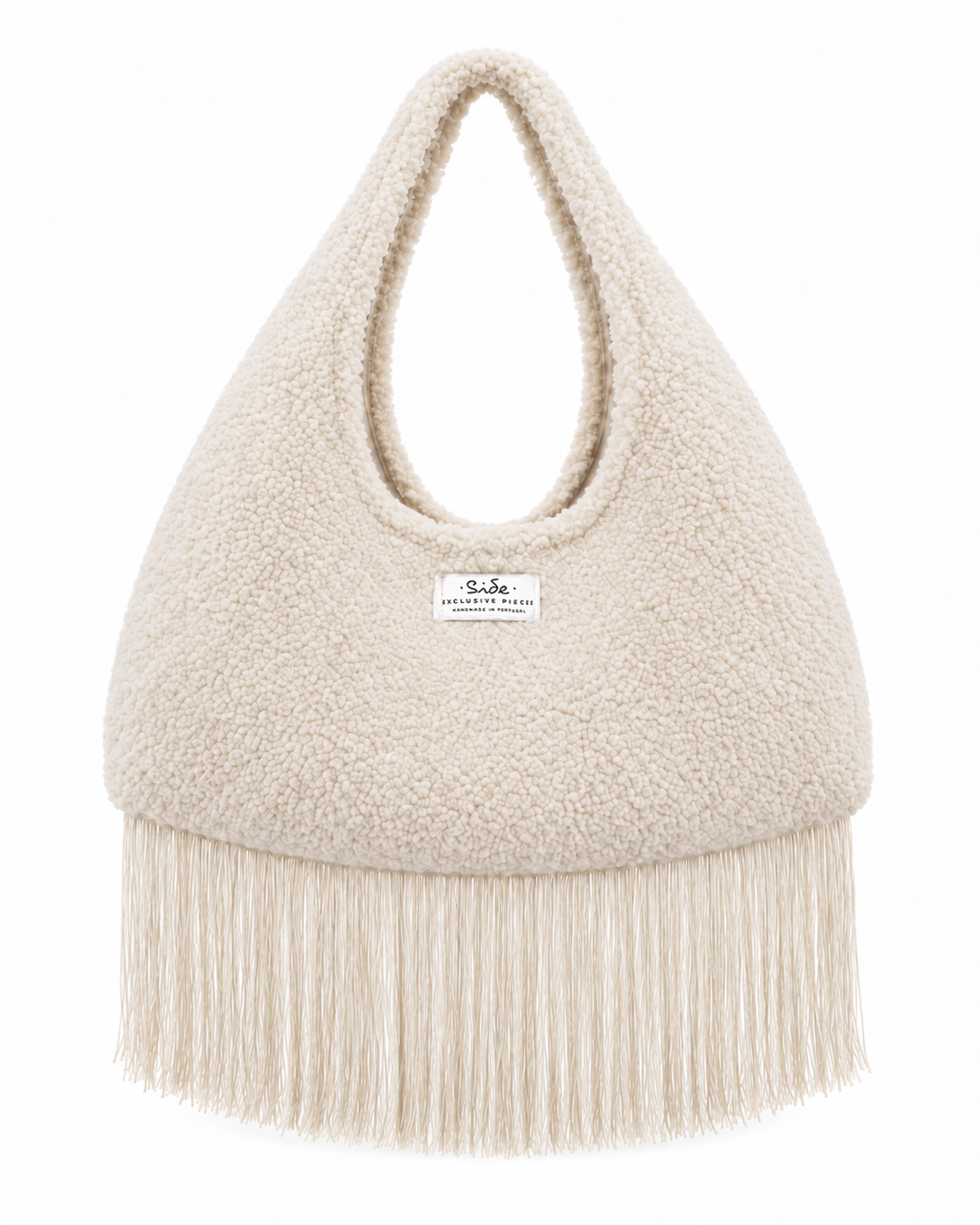 Side Teddy Bag Off White