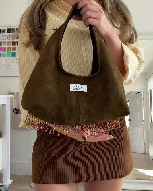 Side Beaded Bag
